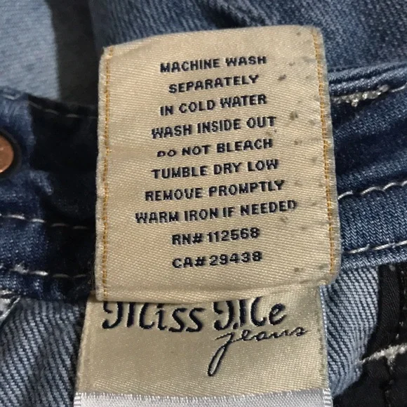 MISS ME Signature Boot Jeans size 27 - Picture 13 of 13